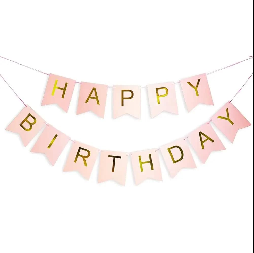 Simple Girls Birthday Theme